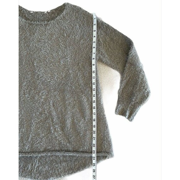 Soft Surroundings Womens Subtle Shimmer Pullover Sweater Beige Metallic Scoop S‎ - Picture 8 of 8